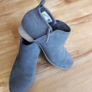 TOMS grey booties